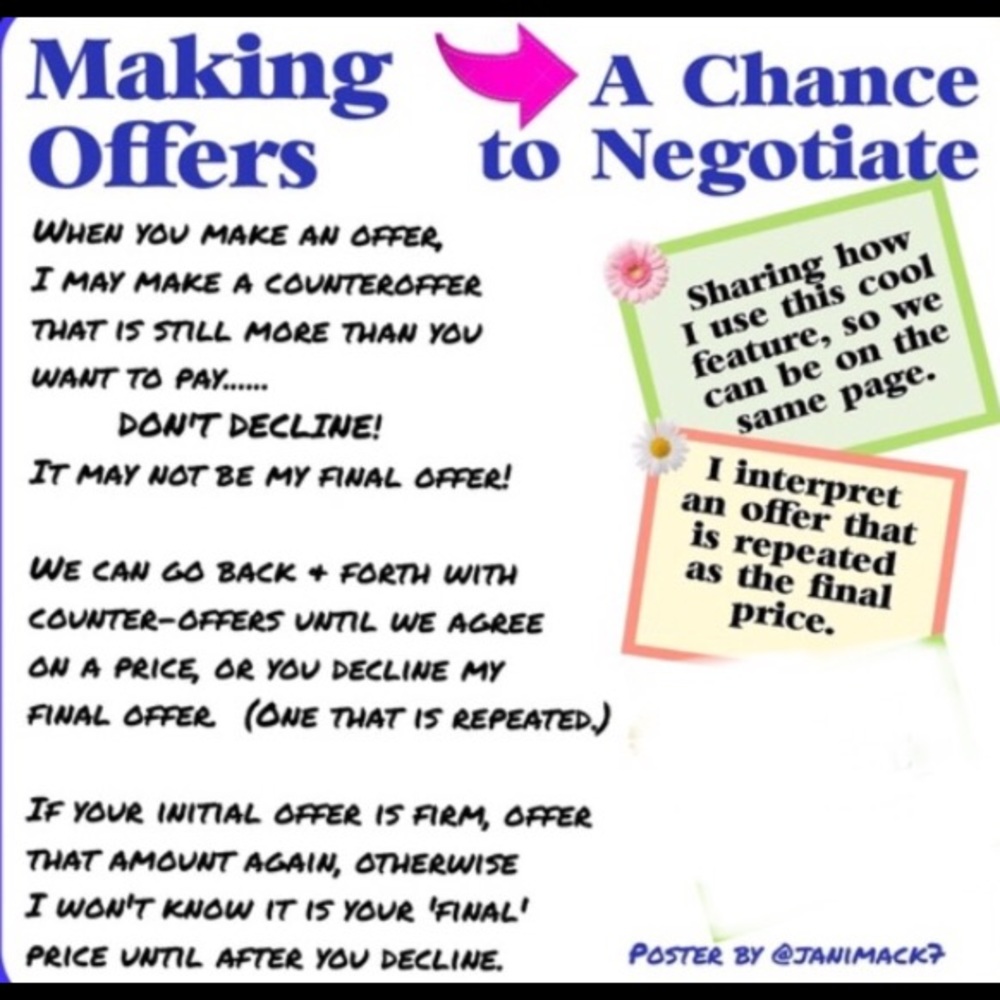 How we can negotiate..